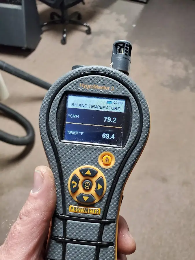 Moisture meter humidity assessment for Mold Remediation & Removal in Purcellville